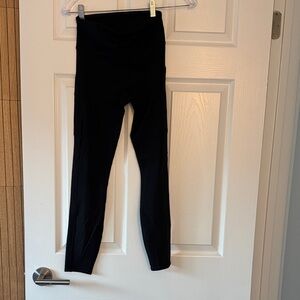 Vuori Black Leggings with side pockets